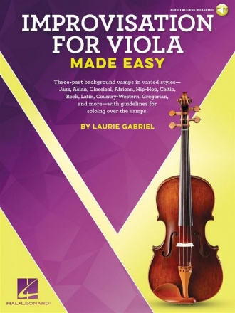 Improvisation made easy (+Online-Audio) for viola