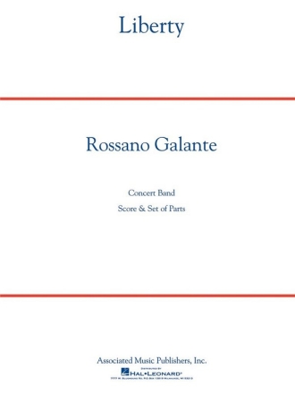 Rossano Galante, Liberty Concert Band Partitur