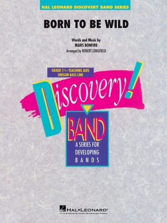 Born to Be Wild for concert band/harmonie score and parts