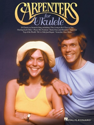 Carpenters for Ukulele: songbook melody line/lyrics/uke chords