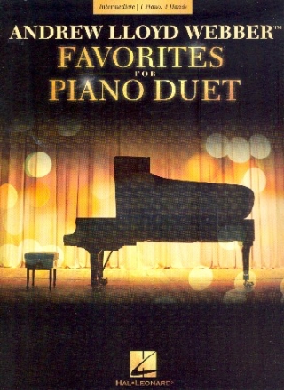 Favorites for Piano Duet for piano 4 hands score