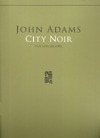 City noir for orchestra score