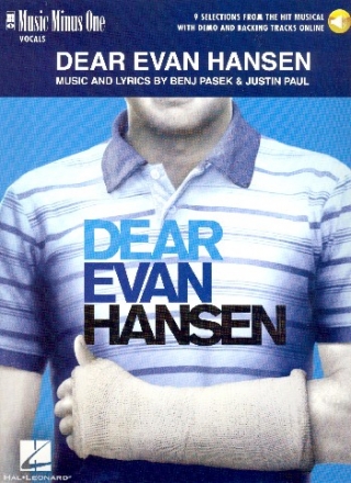 Dear Evan Hansen (+Audio Online) songbook piano/vocal/guitar