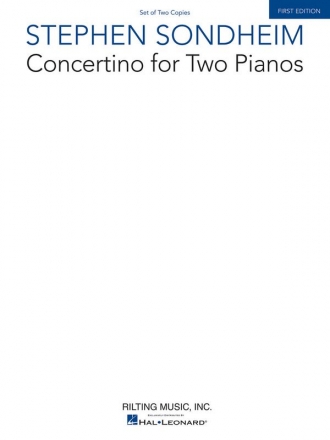 Concertino for Two Pianos for 2 pianos 2 scores