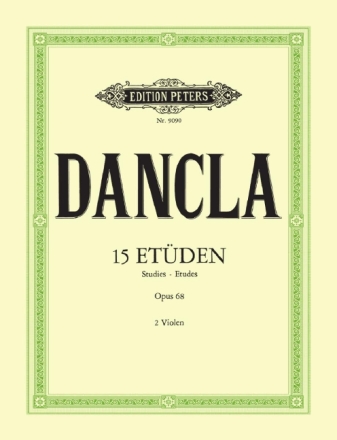 15 Et�den op.68 f�r 2 Violen