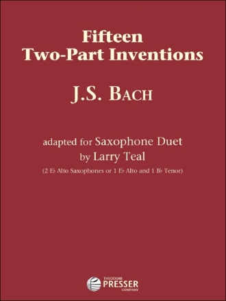 15 two-part Inventions for saxophone duet (AA or AT)