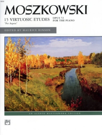 15 virtuosic Etudes op.72 for piano