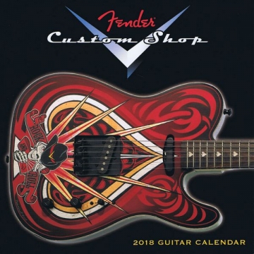 2018 Fender Custom Shop Desk Calendar  Kalender