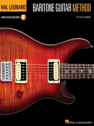 Chad Johnson, Hal Leonard Baritone Guitar Method Gitarre Buch + Online-Audio