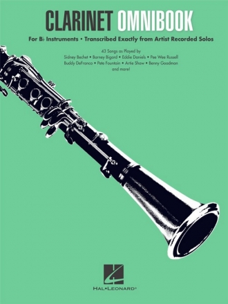 Clarinet Omnibook  for clarinet or Bb instruments