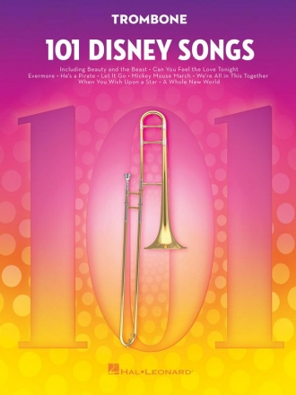 101 Disney Songs: for trombone