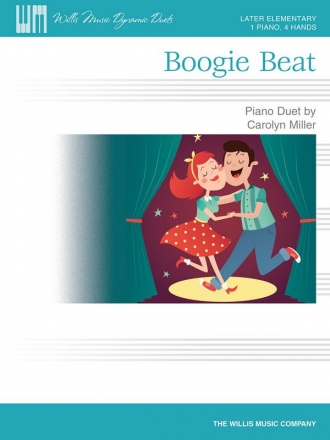 Carolyn Miller Boogie Beat Piano 4 Hands Buch