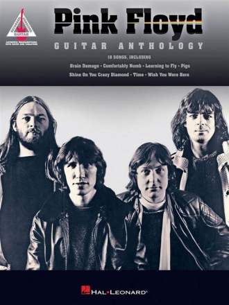 Pink Floyd: Guitar Anthology for guitar/tab (+lyrics) Songbook