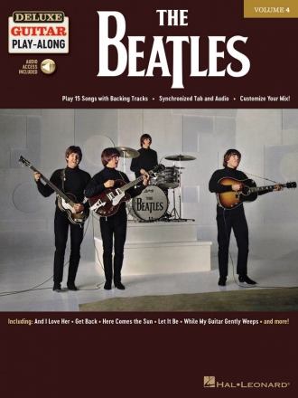 HL00244968 Deluxe Guitar Playalong vol.4 - The Beatles (+Online Audio for guitar/tab