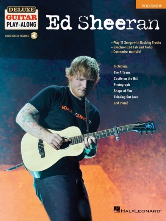 Deluxe Guitar Playalong vol.9 - Ed Sheeran (+Audio Access): songbook vocal/guitar/tab