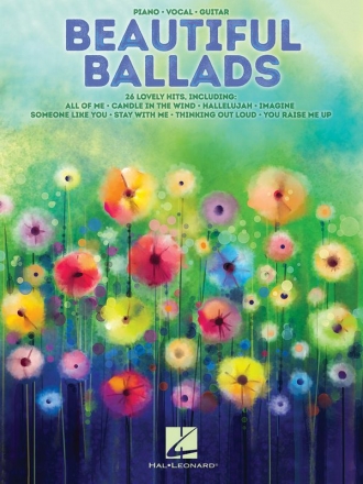 Beautiful Ballads songbook piano/vocal/guitar