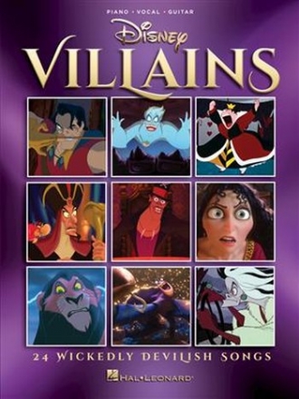 Disney Villains: songbook piano/vocal/guitar