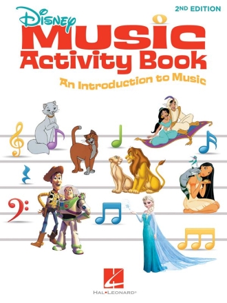 HL00248769 Disney Music Activity Book for voice/c-instrument