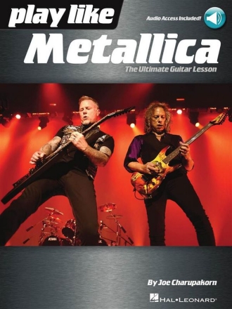 Play like Metallica Gitarre Buch + Online-Audio
