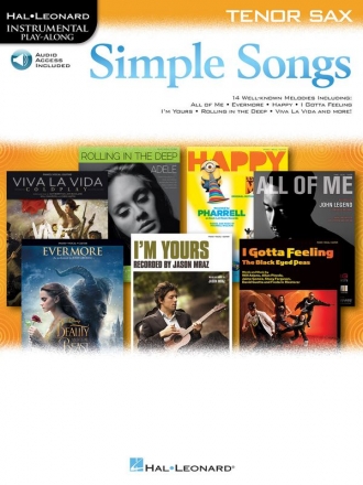 Simple Songs (+Online Audio Access): for tenor saxophone