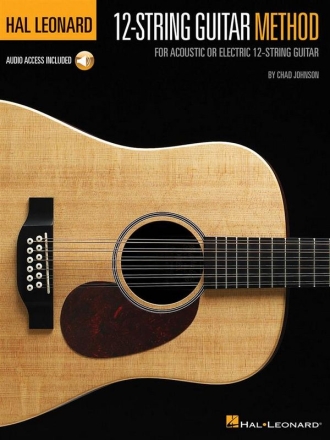 12-String Guitar Method (+Online Audio) for acoustic or electric 12-string guitar/tab