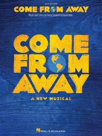 Come from away songbook piano/vocal/guitar