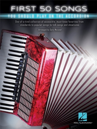 First 50 Songs You should play on the Accordion for accordion