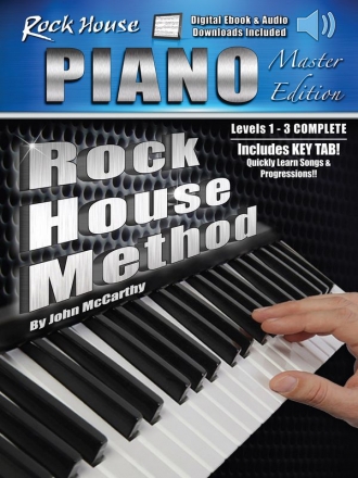 The Rock House Piano Method - Master Edition Klavier Buch + Online-Audio