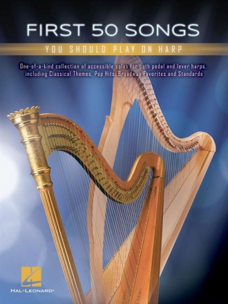 First 50 Songs You Should Play on Harp for pedal and lever harp