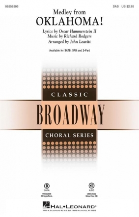 Oscar Hammerstein II_Richard Rodgers, Oklahoma (Medley) SAB Chorpartitur