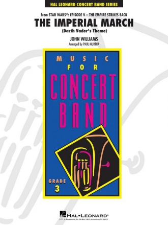 The Imperial March (Darth Vader's Theme) for concert band score and parts