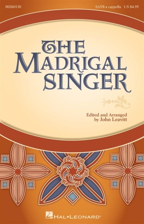 The Madrigal Singer SATB a Cappella Chorpartitur