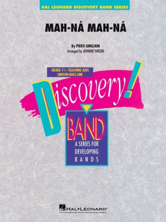 Mah-na mah-na for concert band score and parts