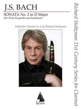 Johann Sebastian Bach, Gamba Sonata No. 2 Clarinet-Piano Klarinette und Klavier Buch