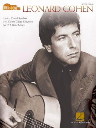 Leonard Cohen - Strum & Sing Guitar for guitar/vocal Songbook lyrics/chords