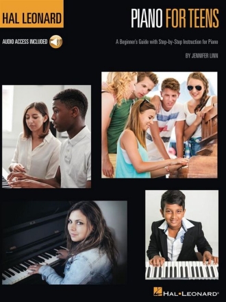 Hal Leonard Piano for Teens Method Klavier Buch + Online-Audio