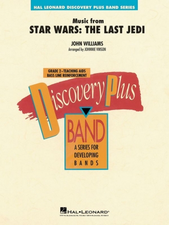 Music from Star Wars: The Last Jedi for concert band/harmonie score and parts