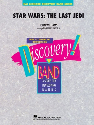 Star Wars: The Last Jedi for concert band/harmonie score and parts