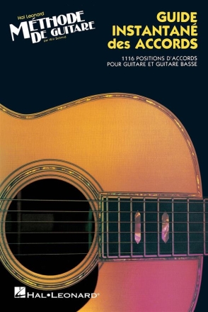 Hal Leonard Incredible Chord Finder Gitarre Buch