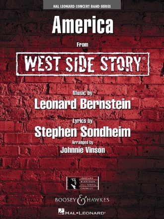 Bernstein, Leonard, America fr Blasorchester Partitur und Stimmen