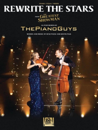 Rewrite the Stars: for violin, cello and piano score and string score