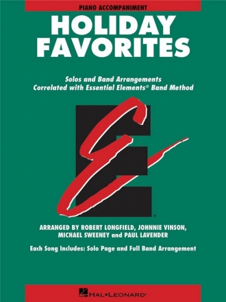 Essential Elements Holiday Favorites (+Online-Audio) piano accompaniment