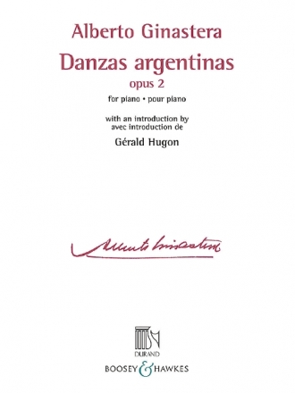 Danzas argentinas op. 2 for piano