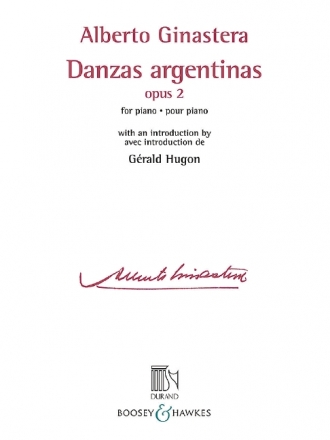 Danzas argentinas op. 2 for piano