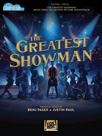 Strum and sing: The greatest Showman songbook lyrics/chords/guitar boxes