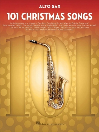 101 Christmas Songs for alto saxophone