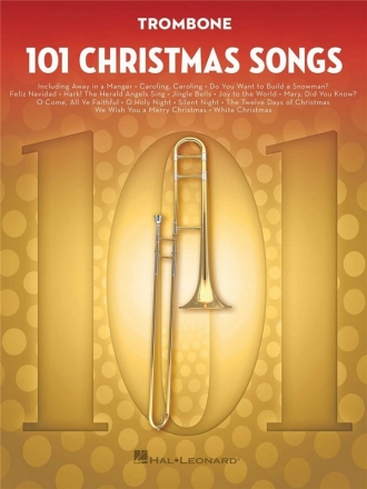 101 Christmas Songs for trombone