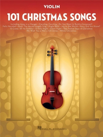 101 Christmas Songs for violin