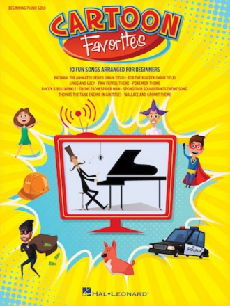Cartoon Favorites Piano