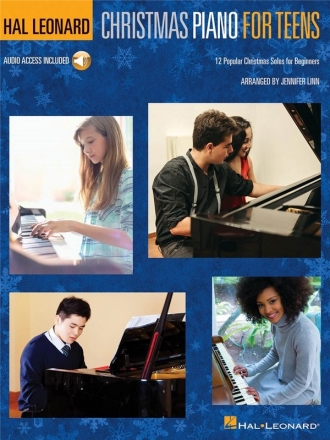 Hal Leonard Christmas Piano for Teens Klavier Buch + Online-Audio